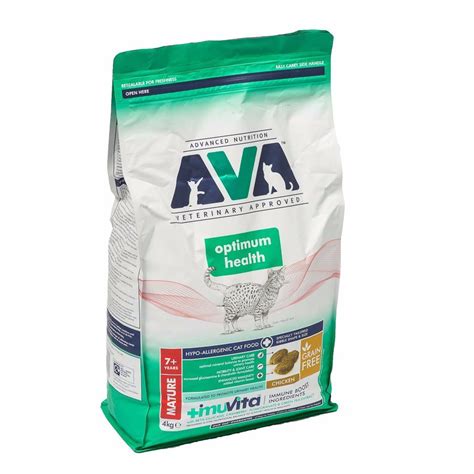 Most importantly, it is more than just meat. AVA Veterinary Approved Optimum Health Grain Free Mature 7 ...
