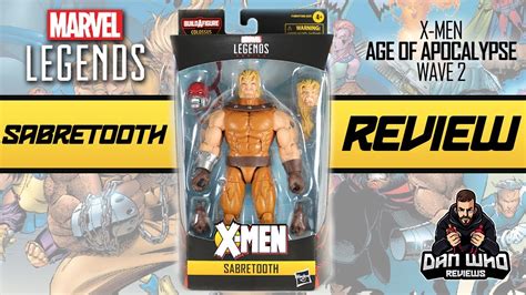 Marvel Legends Sabretooth X Men Age Of Apocalypse Colossus Baf Wave
