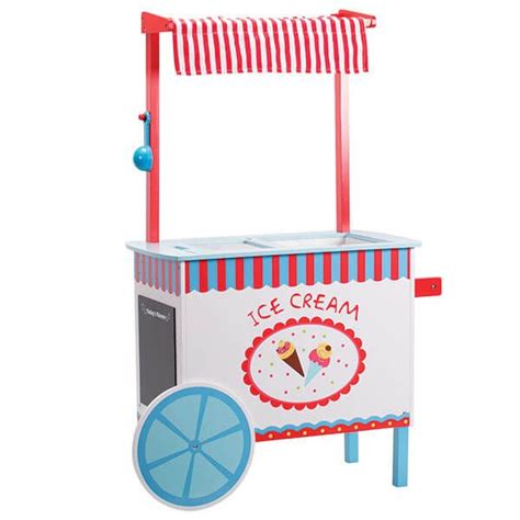 Ice Cream Cart Wooden Toy Set Wooden Toys Toy Sets Ice Cream Cart