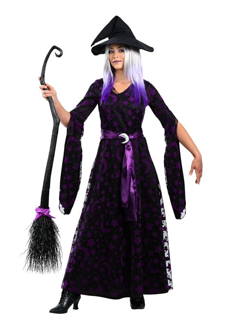 women s plus size sexy purple witch costume ph