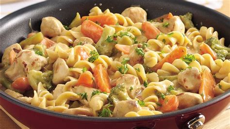 Chicken And Noodles Skillet Recipe