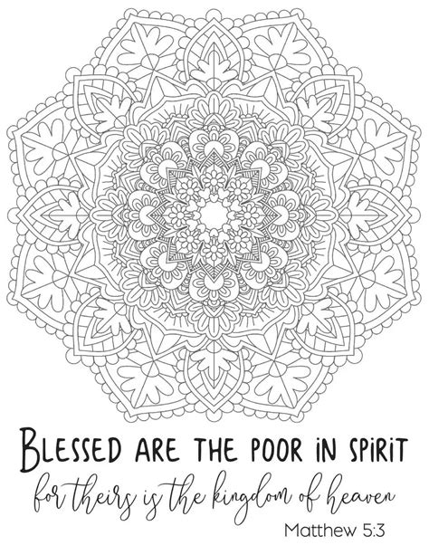 Beatitudes Coloring Pages ~ Coloring Pages