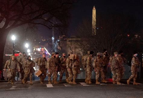 These Photos Of National Guardsmen Defending A Militarized Capitol Show