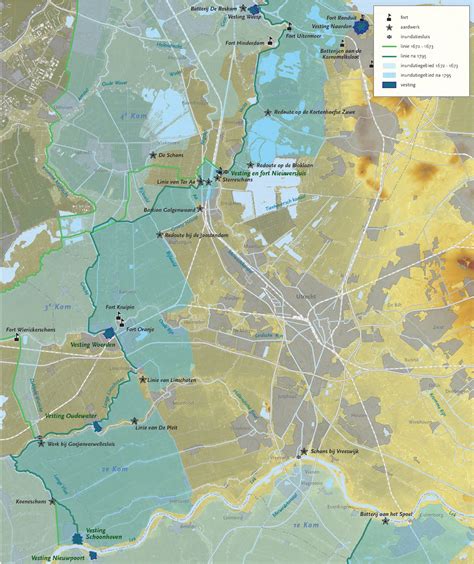 Ministerie van ocw (2017) projectplan erfgoed telt: Oude Hollandse Waterlinie 1672-1815 | Geopark Heuvelrug i.o.