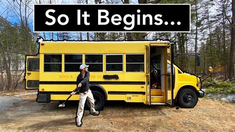 First Day On The Short Bus Conversion Youtube