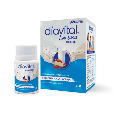 Diavital Lactasa 9000 Fcc 30 Comprimidos