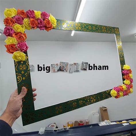 Bespoke Selfie Frames Perfect For Parties And Weddings To Place An