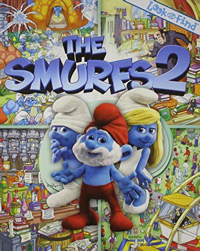 Look And Find Smurfs 2 Book The Fast Free Shipping 9781450863872 Ebay