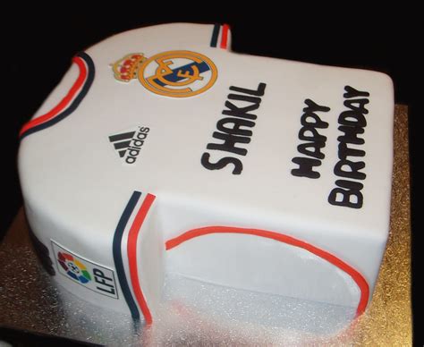 Nadas Cakes Real Madrid Jersey Birthday Cake By Nadas Cakes Canberra
