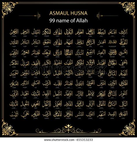 Art Collectibles Digital Prints Prints Islam Poster Asmaul Husna Al Kariim Calligraphy Wall