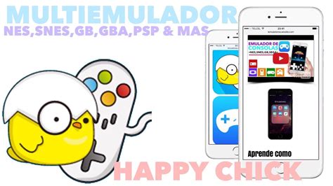 Nuevo Happy Chick Multiemulador De Consolas Para Iphoneipad Y Ipod Sin
