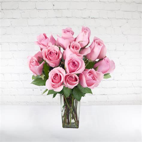 Classic Dozen Pink Bouquet Ashland Addison Florist Co