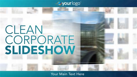 Clean Corporate Slideshow Final Cut Pro X Template