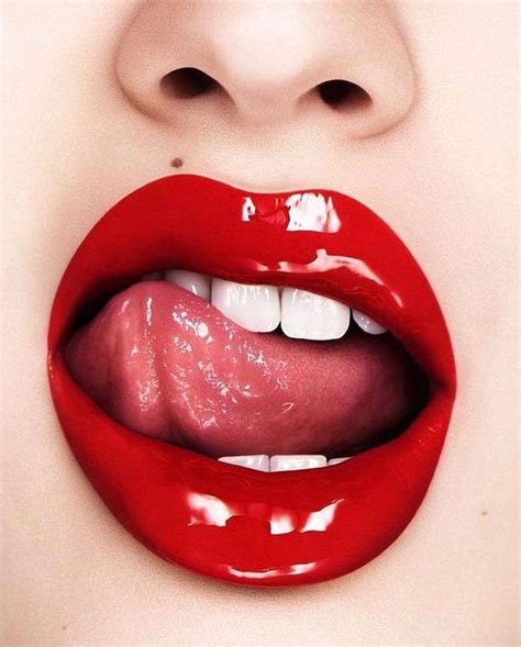 Pin By Scott Farrell On Stick It Out Red Lip Color Red Lips Wet Lips