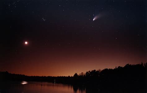 Comet Neowise Lights Up The Night Sky Downbeach