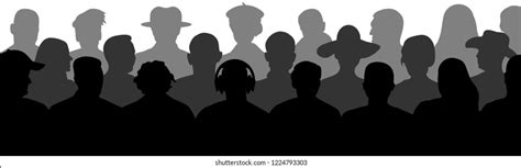 Audience Silhouette Images Stock Photos And Vectors Shutterstock