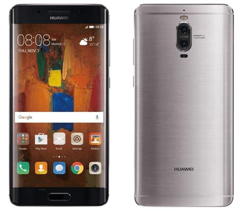 Huawei Mate 9 Pro Officialisé En Europe Ses Caractéristiques Et Son