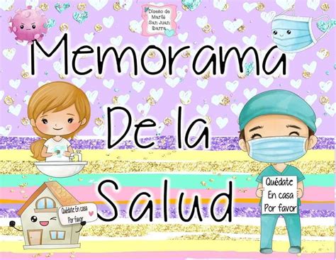 Memorama De La Salud Materiales Prescoolar Andy