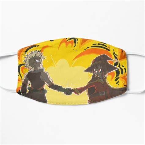 Bakugo And Megumin Explosion Anime Crossover Mask By Anime Dude