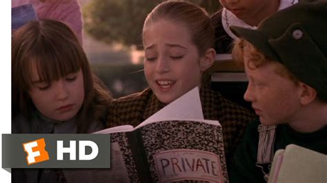Harriet The Spy 710 Movie Clip The Private Notebook Revealed 1996