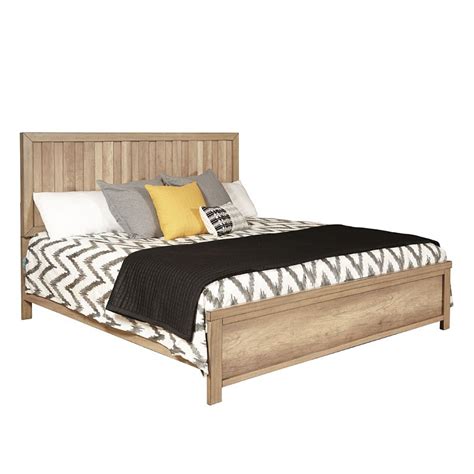 Barnwood beds and armoires help add a bold rustic decorating touch to existing log furniture, country furniture and western furniture looks. Barnwood Panel Bedroom Set by Samuel Lawrence Furniture ...