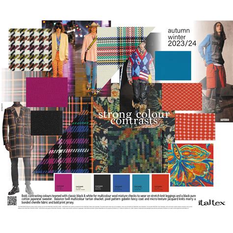 Menswear Colour And Fabric Trends Aw 202324 Italtex Trends
