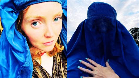Exploiting The Afghan Tragedy British Model In Burqa On Instagram Al