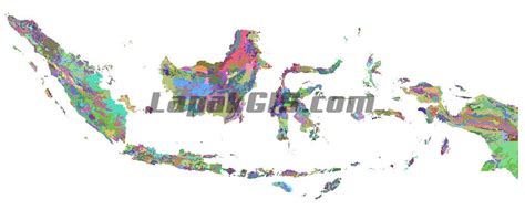 SHP Shapefile Peta Geologi Se Indonesia Lapak GIS