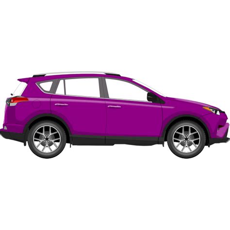 Purple Car Free Svg