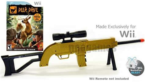 Deer Drive Gun Bundle Nintendo Wii Game