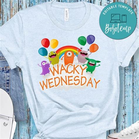 Wacky Wednesday Inspired Png File Template Bobotemp