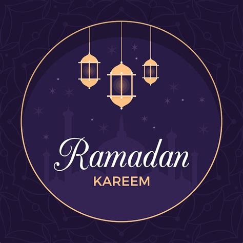 Free Vector Ramadan Concept In Flat Design