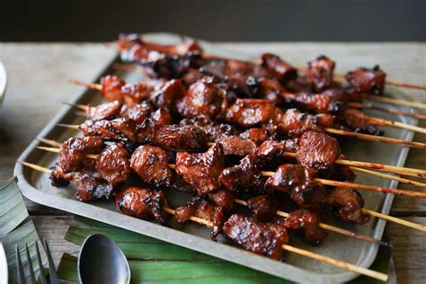 Filipino Barbecue Pork Skewers Recipes By Nora Chegos Pl
