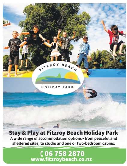 Fitzroy Beach Holiday Park Our New Zealand