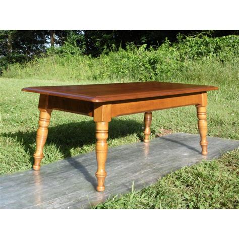 A sleek hardwood table for your natural home. Vintage Heywood Wakefield Solid Maple Colonial Style ...