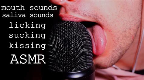 The Best Mouth Sounds Asmr Ear Licking Kissing Sucking Tongue