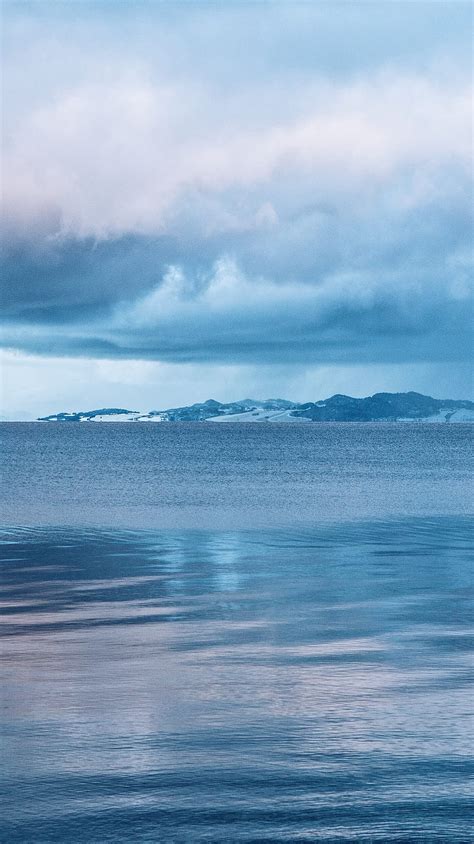 Blue View Beauty Blue Clouds Fjord Norway Ocean Sea Skies View