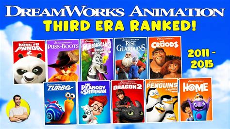 DreamWorks Animation Dark Age RANKED Worst To Best Third Era Dreamworks