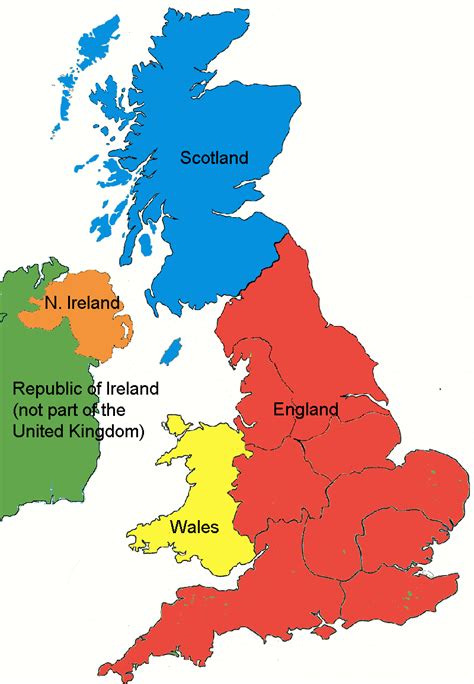 Which Countries Make Up The United Kingdom