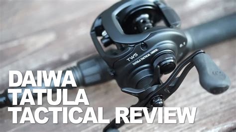 Daiwa Tatula Tactical 100XSL Baitcast Reel Review YouTube