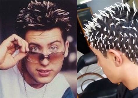 frosted tips are a thing again even though no one asked for this