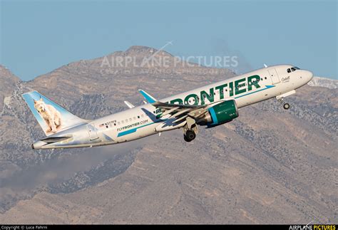 N377fr Frontier Airlines Airbus A320 Neo At Las Vegas Mccarran Intl