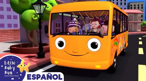 Las Ruedas Del Autobús Canciones Infantiles Dibujos Animados