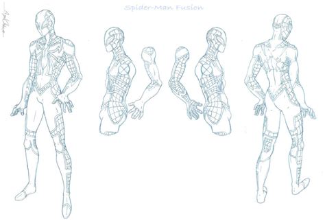 Spider Man Fusion Re Sketch By Mavericktears On Deviantart