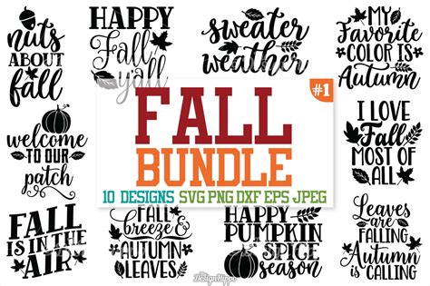 Download Fall SVG Bundle, Autumn, Fall, Pumpkin spice, Fall yall ...