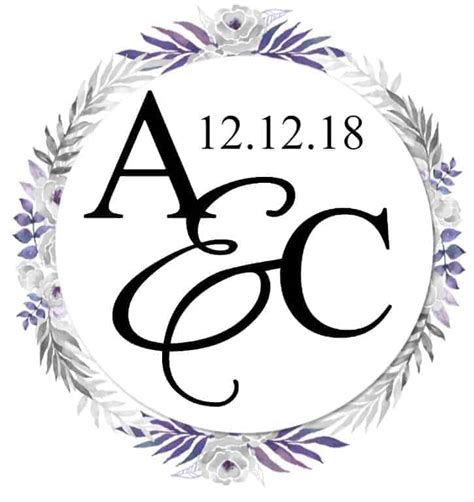 Free Custom Wedding Monogram