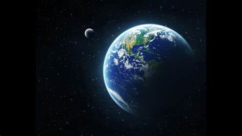 Planeta Tierra Visto De Noche Desde El Espacio Youtube