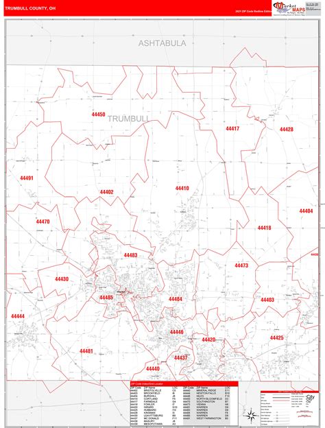 Ohio County Map By Zip Code