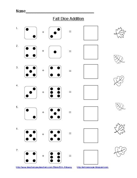 5 Best Images Of Addition Dice Game Printable Free