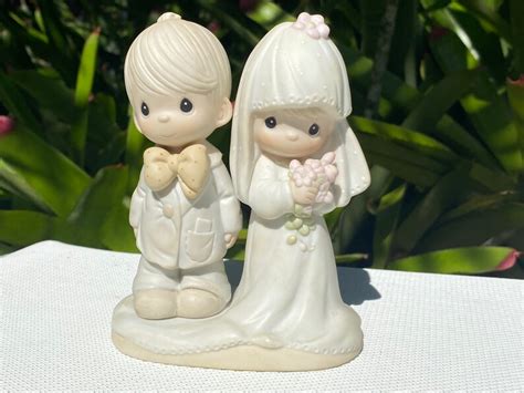 Precious Moments Wedding Figurine The Lord Bless You And Etsy